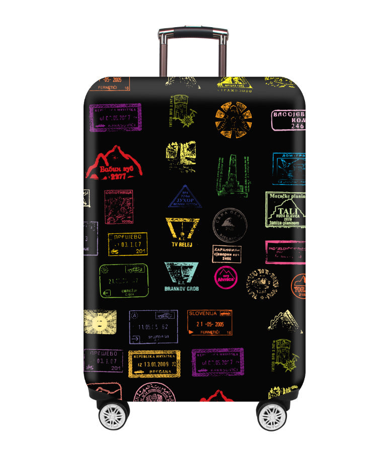 Thin Luggage Protective Cover Wear-resistant Elastic Case Cover