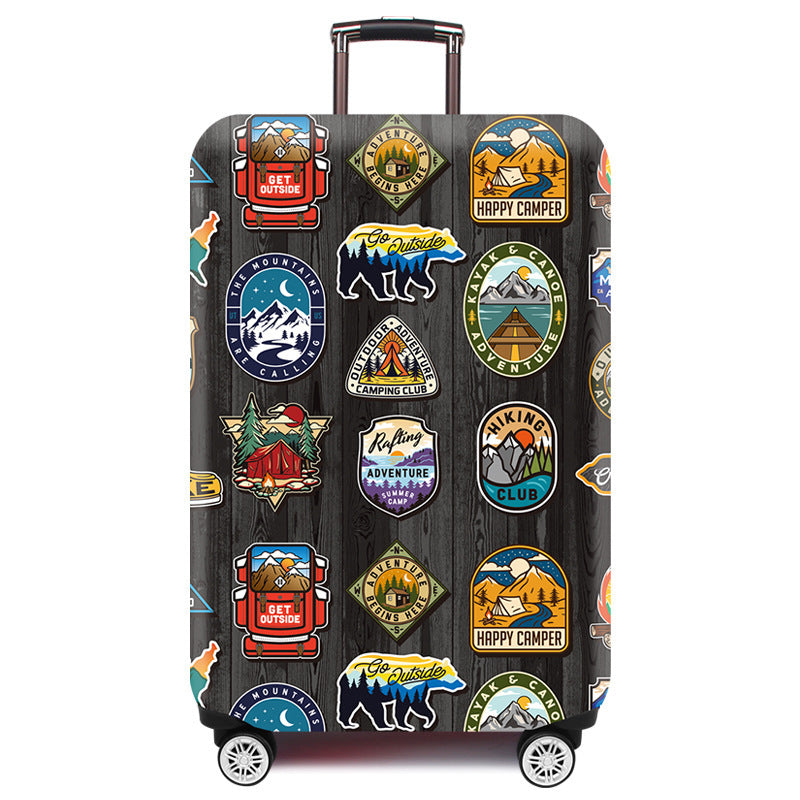 Thin Luggage Protective Cover Wear-resistant Elastic Case Cover