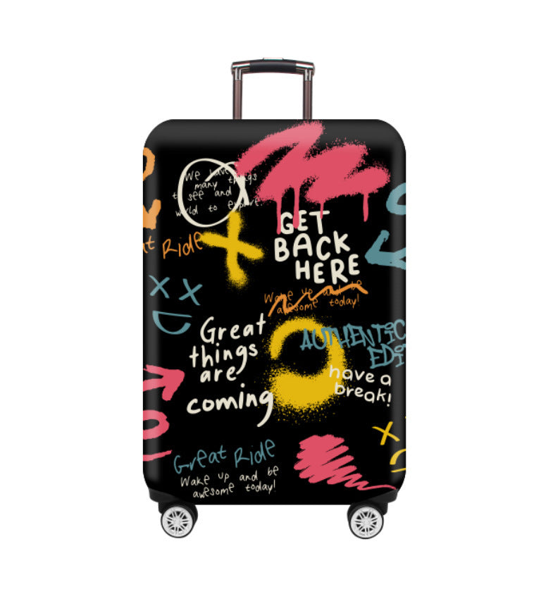 Thin Luggage Protective Cover Wear-resistant Elastic Case Cover