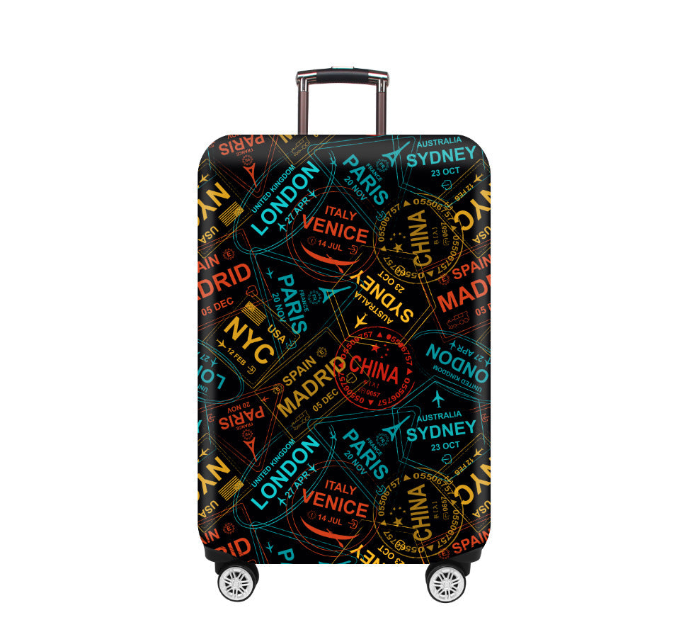 Thin Luggage Protective Cover Wear-resistant Elastic Case Cover