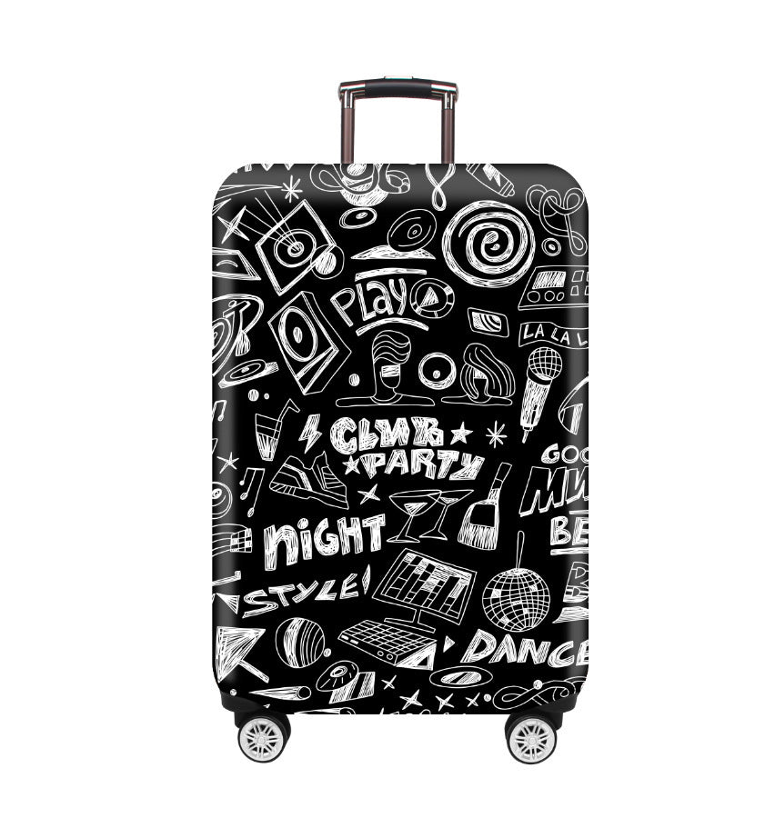 Thin Luggage Protective Cover Wear-resistant Elastic Case Cover