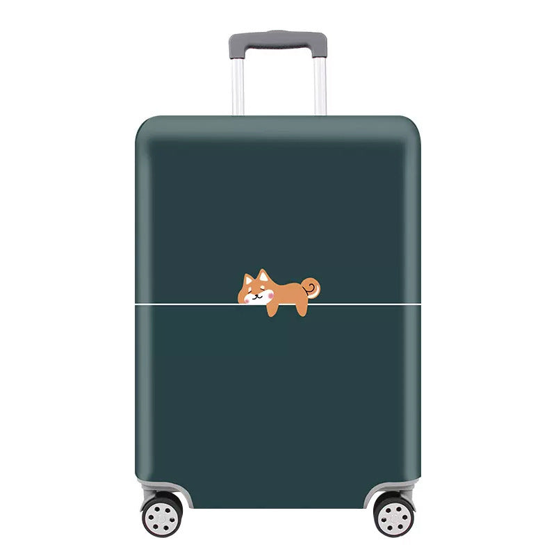 Thin Luggage Protective Cover Wear-resistant Elastic Case Cover