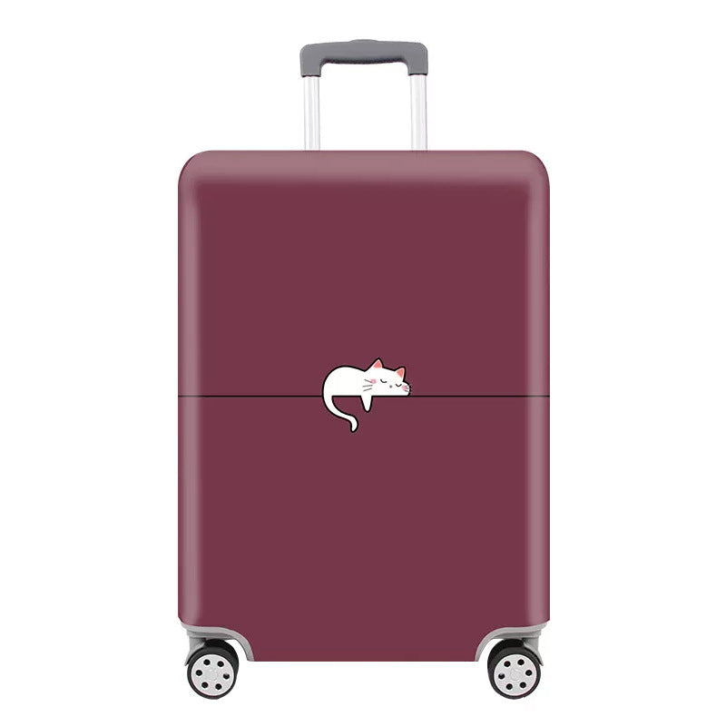 Thin Luggage Protective Cover Wear-resistant Elastic Case Cover