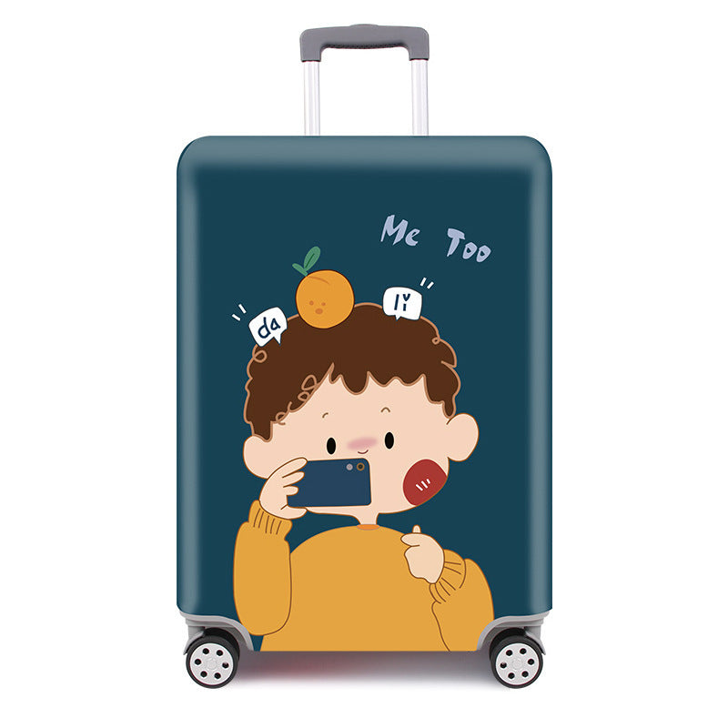 Thin Luggage Protective Cover Wear-resistant Elastic Case Cover